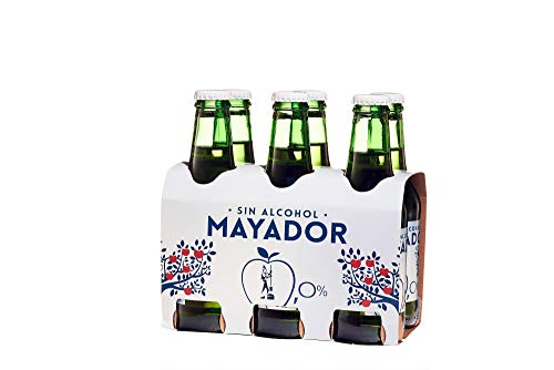 Sidra espumosa Mayador sin alcohol PACK 24 botellas x 25cl
