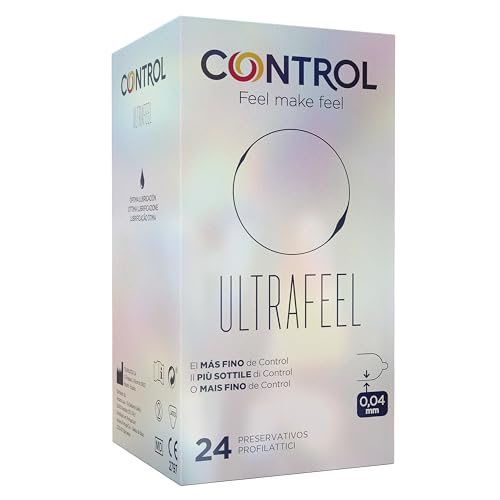 CONTROL Preservativos, Natural, Sin fragancia, 24 Unidad (Paquete de 1)