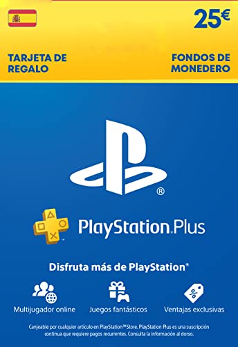 PlayStation Tarjeta Regalo | PlayStation Plus Essential | 3 Meses | 25 EUR | Código de descarga PS4/PS5 - Cuenta española