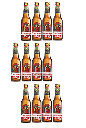 Cruzcampo Especial Sin Gluten cerveza pack 12 botellas 33cl - 3960 ml