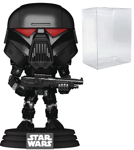 POP Star Wars: The Mandalorian - Figura de vinilo Funko Pop! (incluye funda protectora compatible con Pop Box)