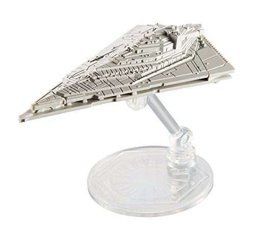Hot Wheels - Star Wars - Starships - First Order Star Destroyer - Miniatur Diecast Modell + Display