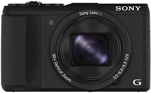 Sony DSC-HX60 - Cámara compacta de 20.4 Mp (pantalla de 3', zoom óptico 30x, estabilizador óptico, vídeo Full HD), negro