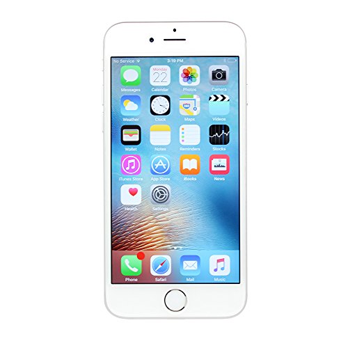 Apple iPhone 6s 16 GB UK SIM-Free Smartphone - Silver (Renewed)
