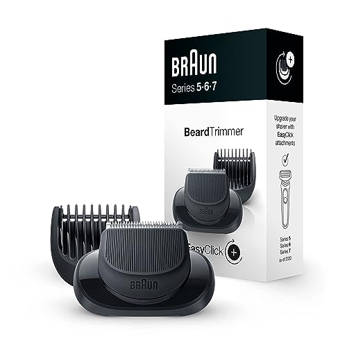Braun Afeitadora Eléctrica Hombre, Accesorio EasyClick para Máquina de Afeita Barba, Series 5, 6 y 7, Recortadora Barba