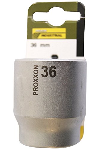 PROXXON 23 429 Vaso de 1/2', Tamaño 36mm, Longitud Total 19mm, multicolor