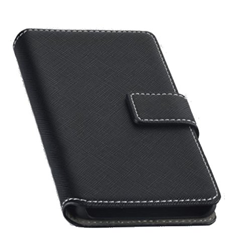 NAS - Funda estilo libro compatible con LG X Cam, color negro