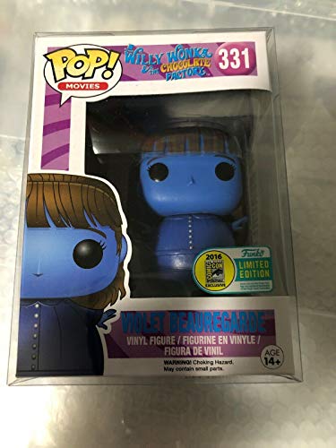 Funko - Figurine Charlie et la Chocolaterie - Blue Violet Exclu Pop 10cm - 0849803095055