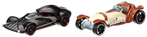 Hot Wheels Star Wars Obi-Wan Kenobi vs. Darth Vader Character Car 2-Pack