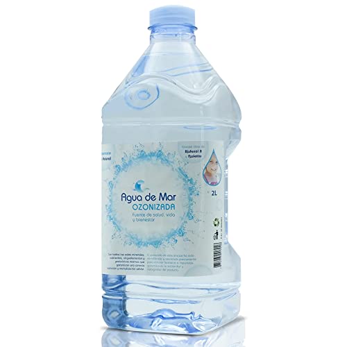 OZONO D'OR - Agua de Mar para beber ozonizada 100% Natural | Agua Marina Hipertonica para Cocinar, Nutre tu Organismo con todos los Minerales y Oligoelementos