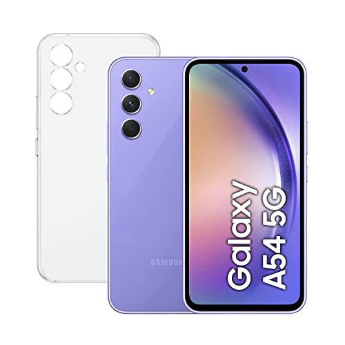 SAMSUNG Galaxy A54 5G (256GB, 8GB de RAM) Smartphone Android Color Violeta, Pantalla Infinity-O FHD+ de 6,4 Pulgadas, Batería de 5000 mAh, Exclusivo Amazon (Versión española)