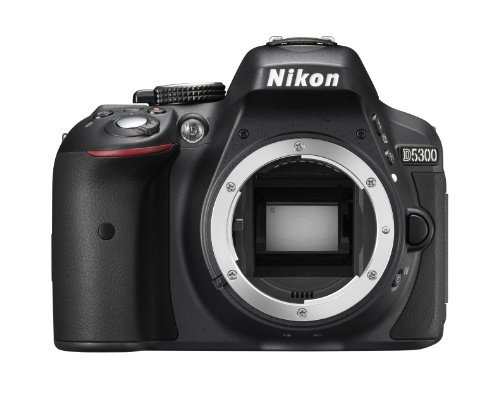 Nikon D5300 - Cámara réflex Digital de 24.2 MP (CMOS, Pantalla 3.2'), Negro (Importado)