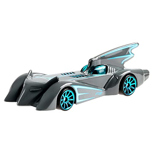 Hot Wheels DC Batmobile - Coche de juguete (7,5 cm, acero), color negro y azul