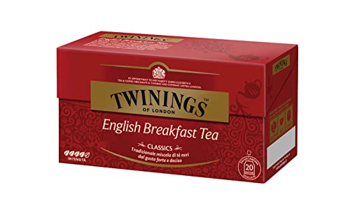 Twinings Té English Breakfast, 20 sobres
