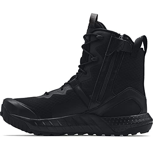 Under Armour UA Micro G Valsetz Zip Zapatos de escalada para Hombre, Negro (Black / Black / Jet Gray), 42.5 EU