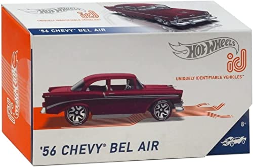 Hot Wheels 1:64 Id Diecast Car '56 Chevy Bel Air