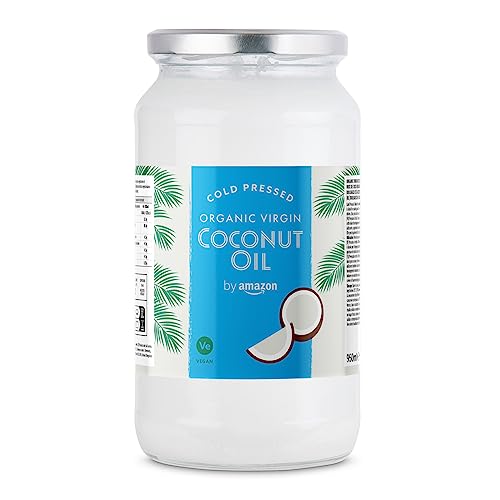 by Amazon - Aceite de coco virgen ecológico, 950 ml (Paquete de 1)