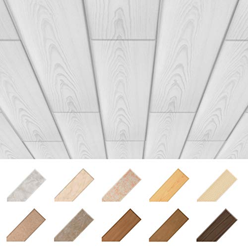 Paneles para techo de poliestireno extruido (XPS) - revestimiento de techo ligero y estable, en muchos diseños y colores