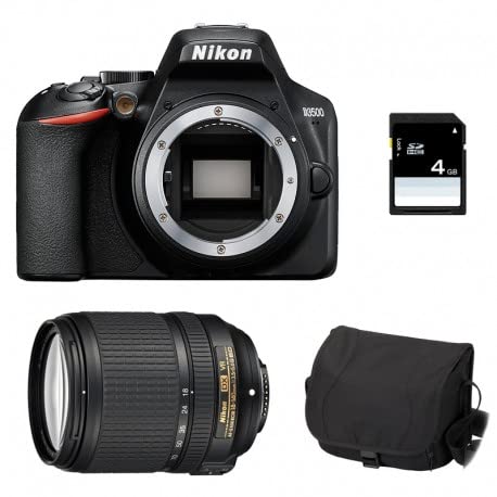 Kit Nikon D3500 + 18-140 VR + SD 4Go + Sac