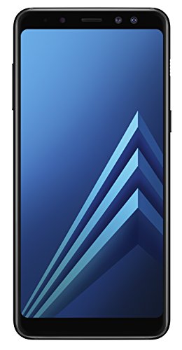 Samsung Galaxy A8 (2018) - Smartphone de 5.6' (SIM Única, 4G, memoria interna de 32 GB, RAM de 4 GB, cámara de 16 MP, Android), color negro