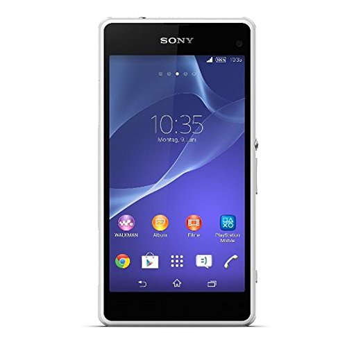 Sony Xperia Z1 Compact - Smartphone Libre Android (Pantalla 4.3', cámara 20.7 MP, 16 GB, Quad-Core 2.2 GHz, 2 GB RAM), Blanco (Importado)