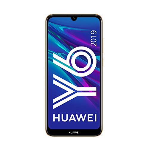 HUAWEI Y6 2019 - Smartphone de 6.09' (RAM de 2GB, Memoria de 32GB, 3020 mAh, Cámara de 13 MP), EMUI 9.0, Color Marrón