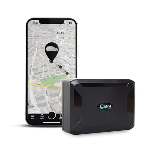 Salind 11 2G - Localizador GPS con Imán para Coches, Otros Vehículos y Maquinaria - Seguimiento en Tiempo Real, Historial de Rutas y Alarmas - Batería de hasta 90 Días (Modo Espera)