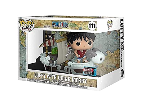 Funko Pop One Piece Luffy with Going Merry 111 Fall Convention Limited Edition 2022 Exclusive