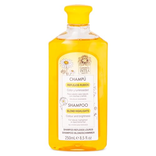Camomila Intea - Reflejos Rubios - champú profesional para el cabello - Reflejos Dorados - 250 ml