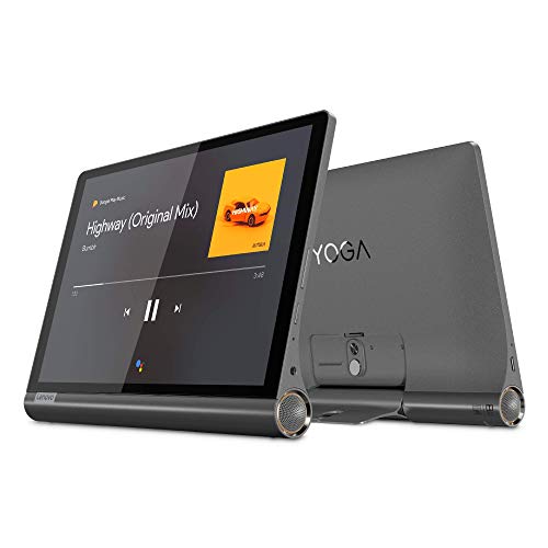 Lenovo Yoga Smart Tab - Tablet de 10.1' FullHD/IPS (Qualcomm Snapdragon 439 Octa-Core, 3 GB de RAM, 32 GB eMMC, Android 9, Wifi + 4G LTE, Bluetooth 4.2), Color Gris