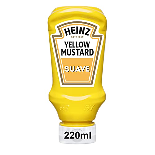 Heinz salsa Mostaza Americana Suave envase 220ml Vegetariana