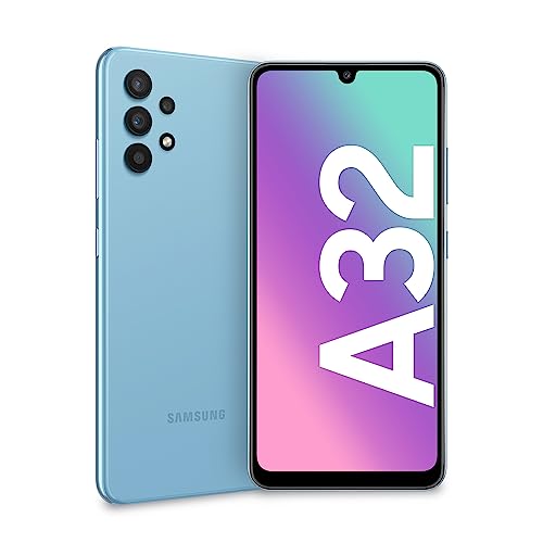 SAMSUNG Galaxy A32 - Smartphone 128GB, 4GB RAM, Dual Sim, Blue