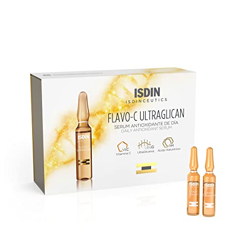 ISDIN Isdinceutics Flavo-C Ultraglican Serum Antioxidante Con Vitamina C Y Proteoglicanos (30 x 2 ml.)