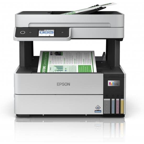 Epson EcoTank ET-5150 ET 5150 ET5150 - Multifunction printer - colour - ink-jet - A4/Legal (media) - up to 17 ppm (printing) - 250 sheets - USB, LAN, Wi-Fi
