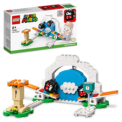 LEGO 71405 Super Mario Set de Expansión: Trampolines de los Fuzzies, Juguete Coleccionable para Niños de 6 Años, Combinar con Pack Inicial