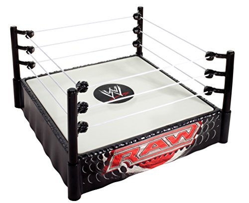Mattel- WWE Raw Superstar Ring Cuadrilátero de Juguete para Lucha Libre, Miscelanea (W0145)