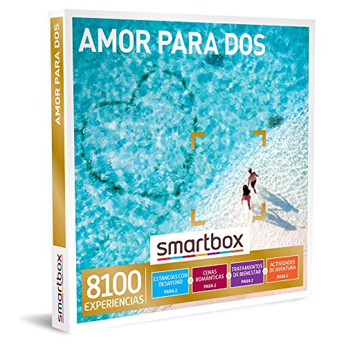 Smartbox - Caja Regalo Amor para Dos - Idea de Regalo Boda - 1 Experiencia de Estancia, Bienestar, gastronomía o Aventura para 2