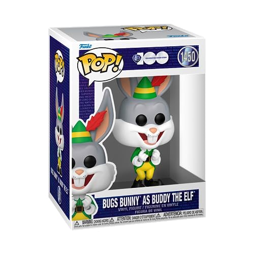 Funko Pop! Movies: WB100 - Bugs Bunny As Buddy - WB 100 - Figura de Vinilo Coleccionable - Idea de Regalo- Mercancia Oficial - Juguetes para Niños y Adultos - Ad Icons Fans