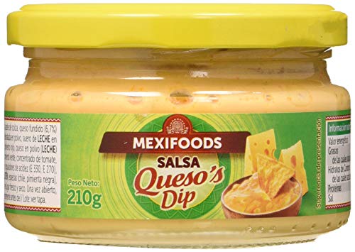 Mexifoods Salsa De Queso 210Gr 210 ml - Pack de 6