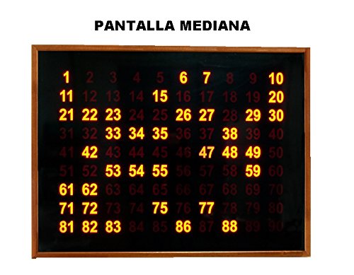 Pantalla Mediana Bingo ELECTRÓNICO
