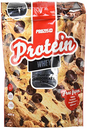 Prozis Whey Protein Freakin Good, Pepitas de chocolate - 400 g