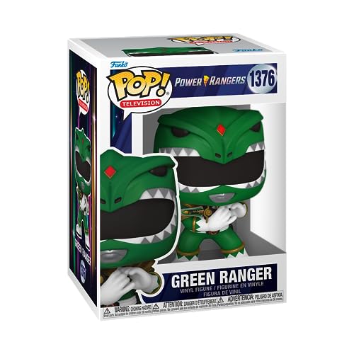 Funko Pop! TV: Mighty Morphin Power Rangers 30th - Green Ranger - Power Rangers TV - Figura de Vinilo Coleccionable - Idea de Regalo- Mercancia Oficial - Juguetes para Niños y Adultos - TV Fans