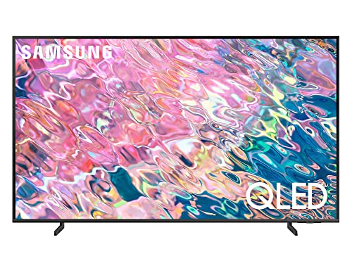 Samsung TV QLED QE43Q60BAUXXC Smart TV 43' Serie Q60B, QLED 4K UHD, Alexa e Google Assistant Integrados, DVB-R2, Negro