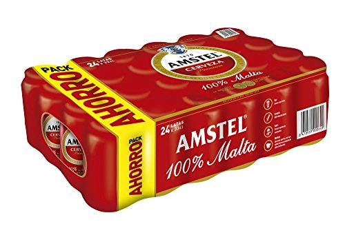 Amstel Cerveza, Paquete de 24 x 33cl