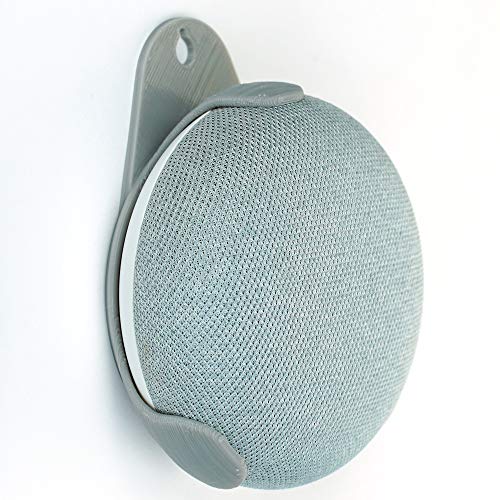 Soporte de pared para altavoz inteligente Google Home Mini (gris)