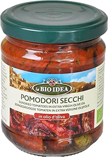Tomates secos en aceite de oliva BIO 190g - La Bio Idea