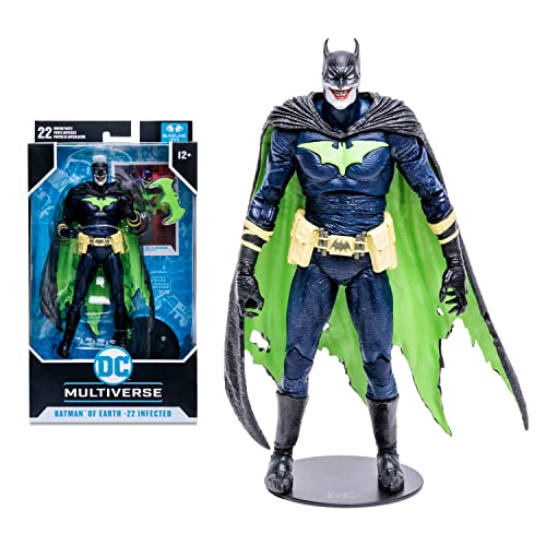 Bandai - McFarlane - Figura de Acción DC Multiverse - The Batman Who Laughs As Batman Multicolor TM15249