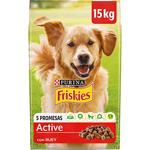 Purina Friskies Vitafit Active Comida Seca para Perros Adultos, 15kg