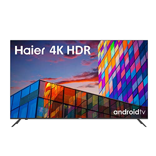 Haier Direct LED 4K H50K702UG - 50', Smart TV, HDR 10, Dolby Audio, Android 11, Smart Remote Control, Google Assistant, Bluetooth 5.1, DBX TV, HDMI, Sin Marcos, 2022