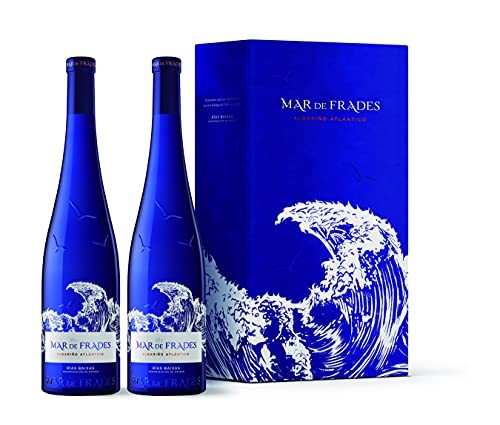 Mar de Frades – Estuche Regalo 2 Botellas de Vino albariño, Denominación de Origen Rías Baixas